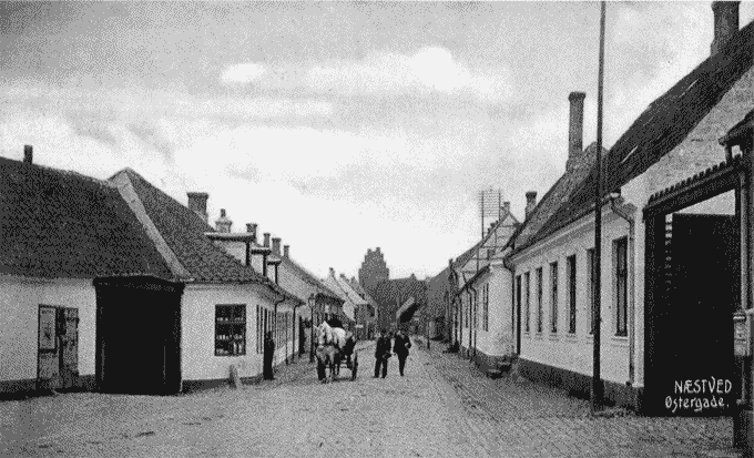 Brandts gård ca. 1908