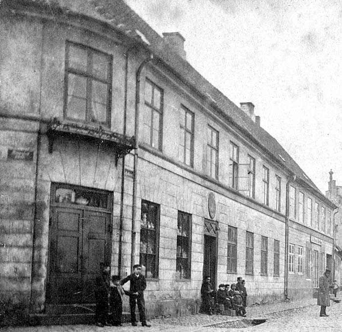 Ringstedgade 2, Hjultorv 10-12 ca. 1870
